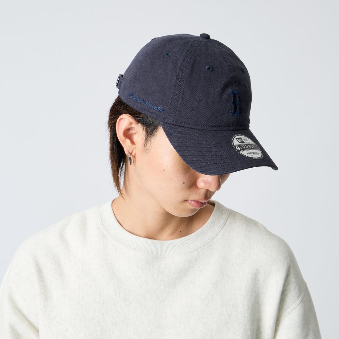 NEW ERA [ニューエラ] 別注 9TWENTY ベースボールキャップ ボストン・レッドソックス [15398389-JF] NAVY