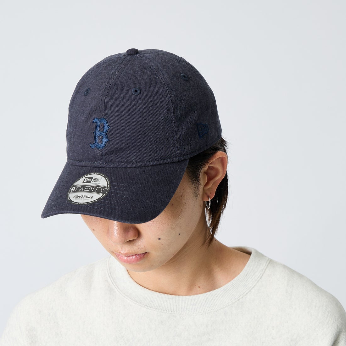 NEW ERA [ニューエラ] 別注 9TWENTY ベースボールキャップ ボストン・レッドソックス [15398389-JF] NAVY