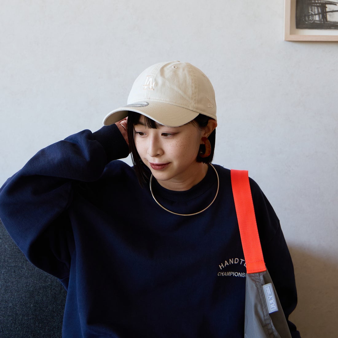 NEW ERA [ニューエラ] 別注 9TWENTY ベースボールキャップ ロサンゼルス・ドジャース [15398388-JF] IVORY