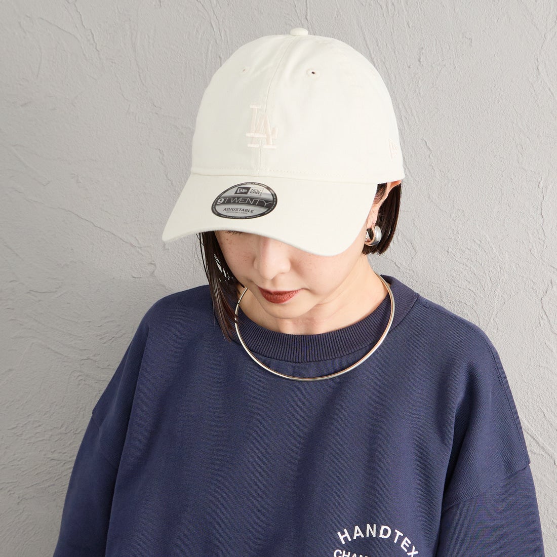 NEW ERA [ニューエラ] 別注 9TWENTY ベースボールキャップ ロサンゼルス・ドジャース [15398388-JF] IVORY