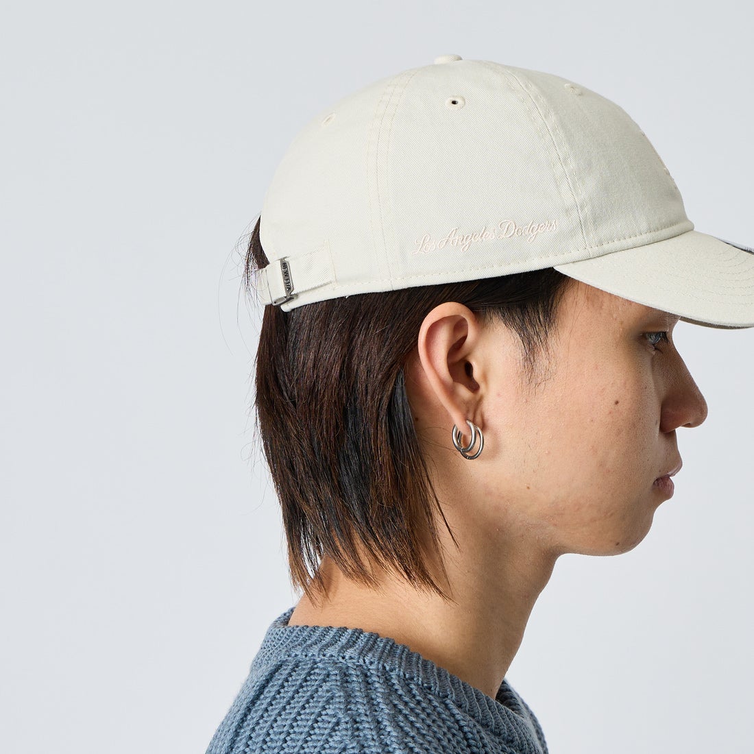 NEW ERA [ニューエラ] 別注 9TWENTY ベースボールキャップ ロサンゼルス・ドジャース [15398388-JF] IVORY