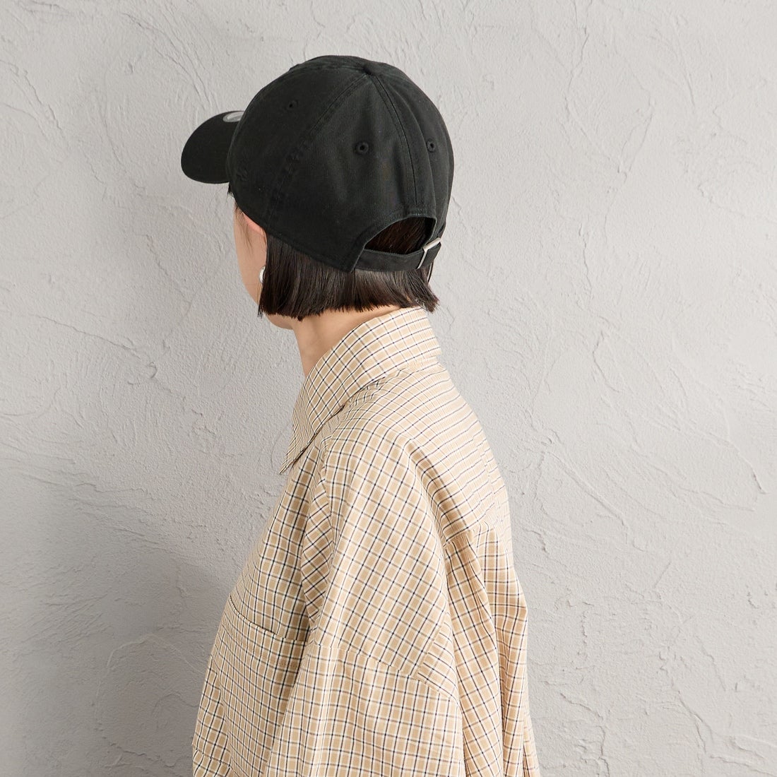 NEW ERA [ニューエラ] 別注 9TWENTY ベースボールキャップ ニューヨーク・ヤンキース [15398386-JF] BLACK