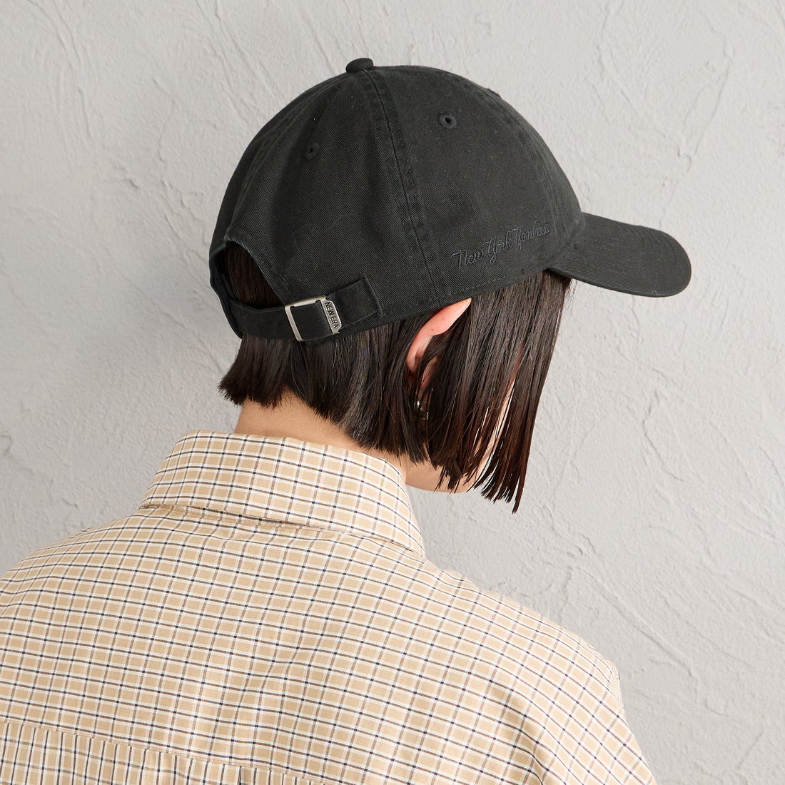 NEW ERA [ニューエラ] 別注 9TWENTY ベースボールキャップ ニューヨーク・ヤンキース [15398386-JF] BLACK