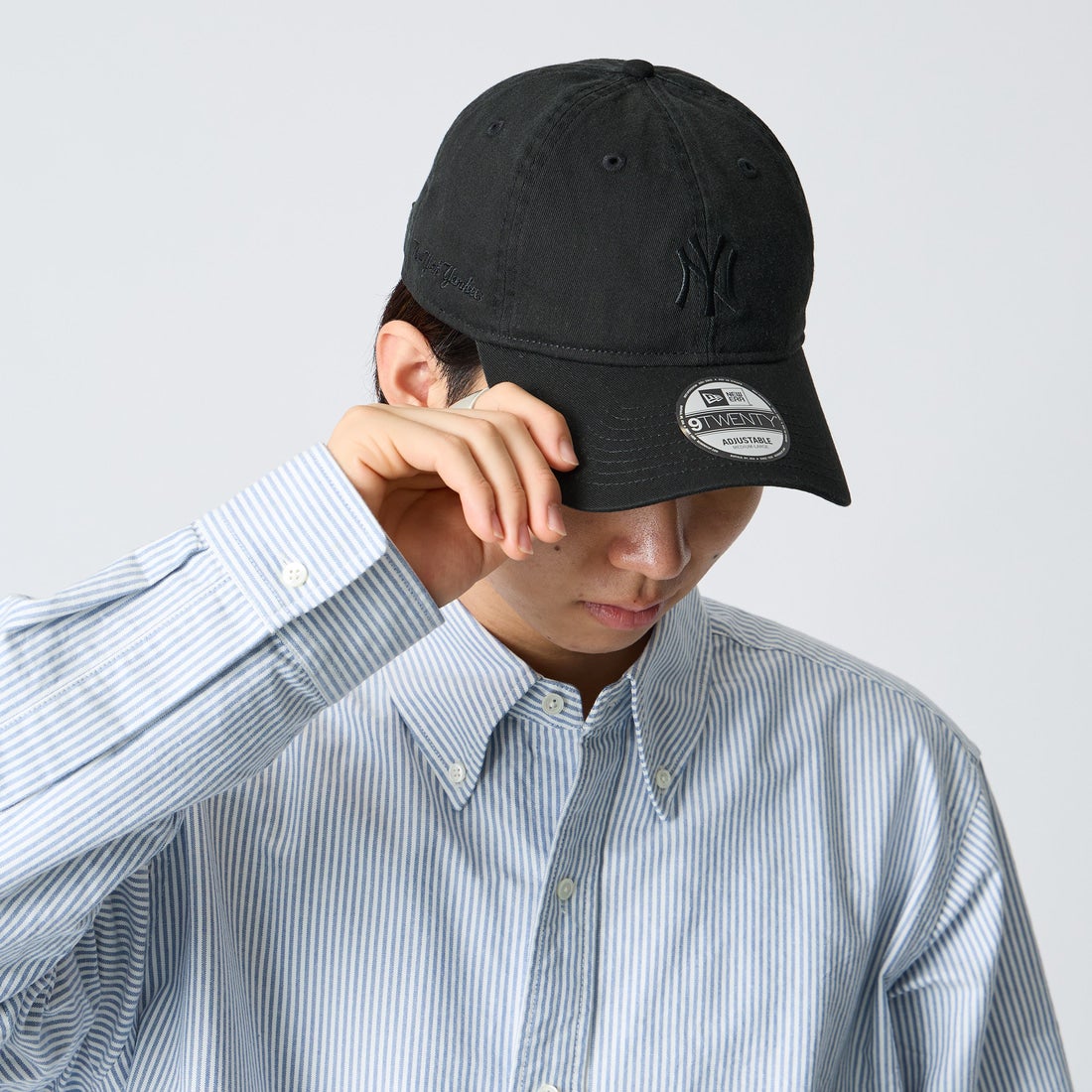 NEW ERA [ニューエラ] 別注 9TWENTY ベースボールキャップ ニューヨーク・ヤンキース [15398386-JF] BLACK