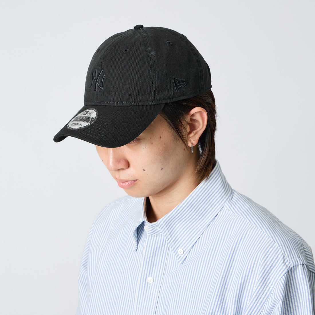 NEW ERA [ニューエラ] 別注 9TWENTY ベースボールキャップ ニューヨーク・ヤンキース [15398386-JF] BLACK