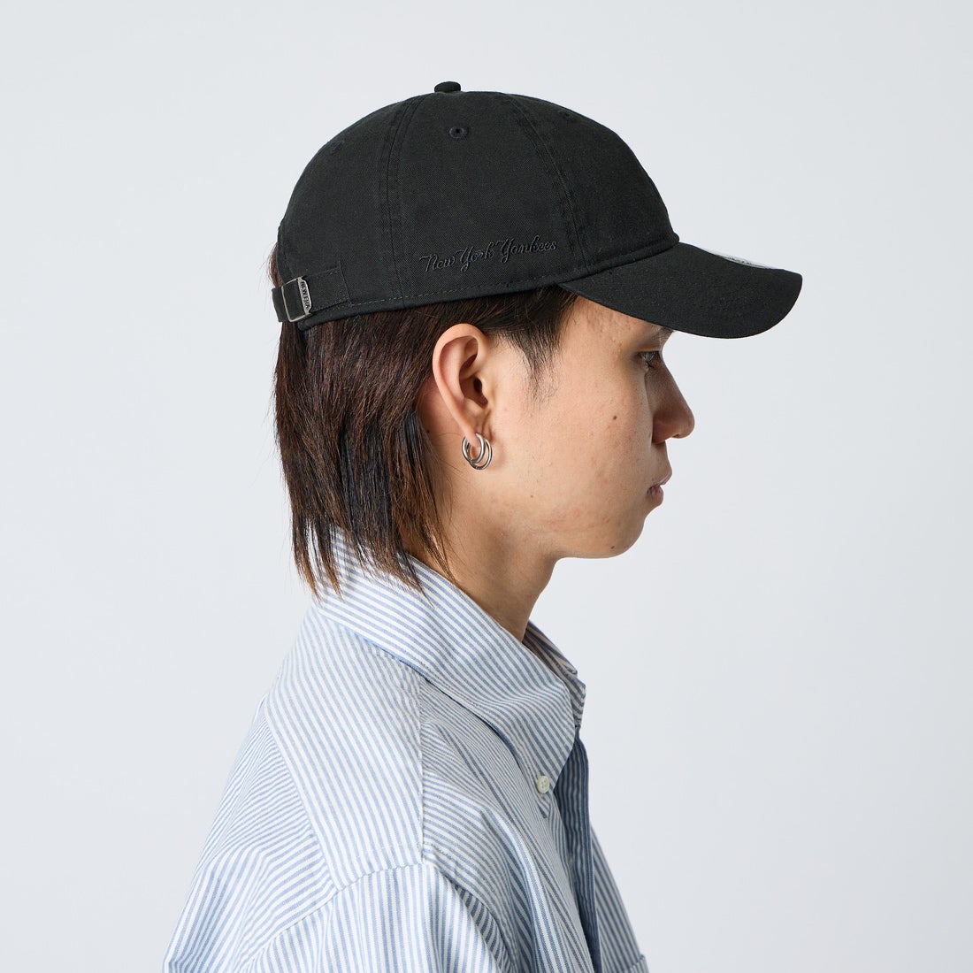 NEW ERA [ニューエラ] 別注 9TWENTY ベースボールキャップ ニューヨーク・ヤンキース [15398386-JF] BLACK