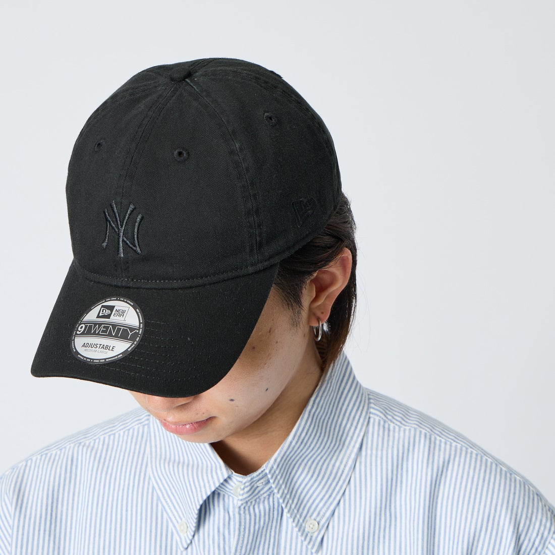 NEW ERA [ニューエラ] 別注 9TWENTY ベースボールキャップ ニューヨーク・ヤンキース [15398386-JF] BLACK
