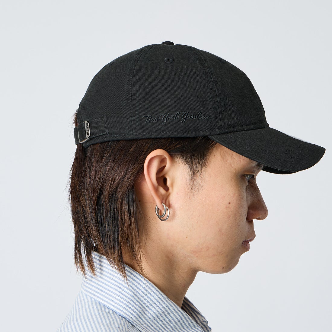NEW ERA [ニューエラ] 別注 9TWENTY ベースボールキャップ ニューヨーク・ヤンキース [15398386-JF] BLACK