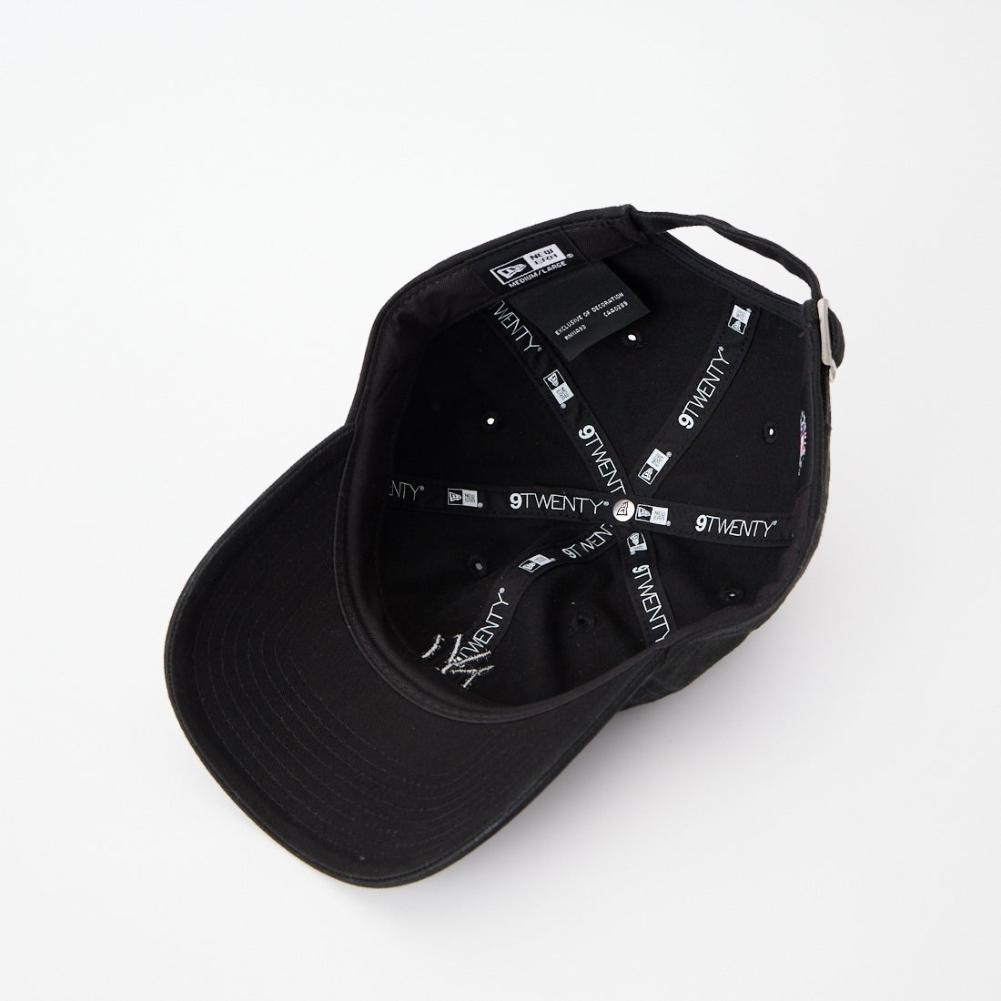 NEW ERA [ニューエラ] 別注 9TWENTY ベースボールキャップ ニューヨーク・ヤンキース [15398386-JF] BLACK