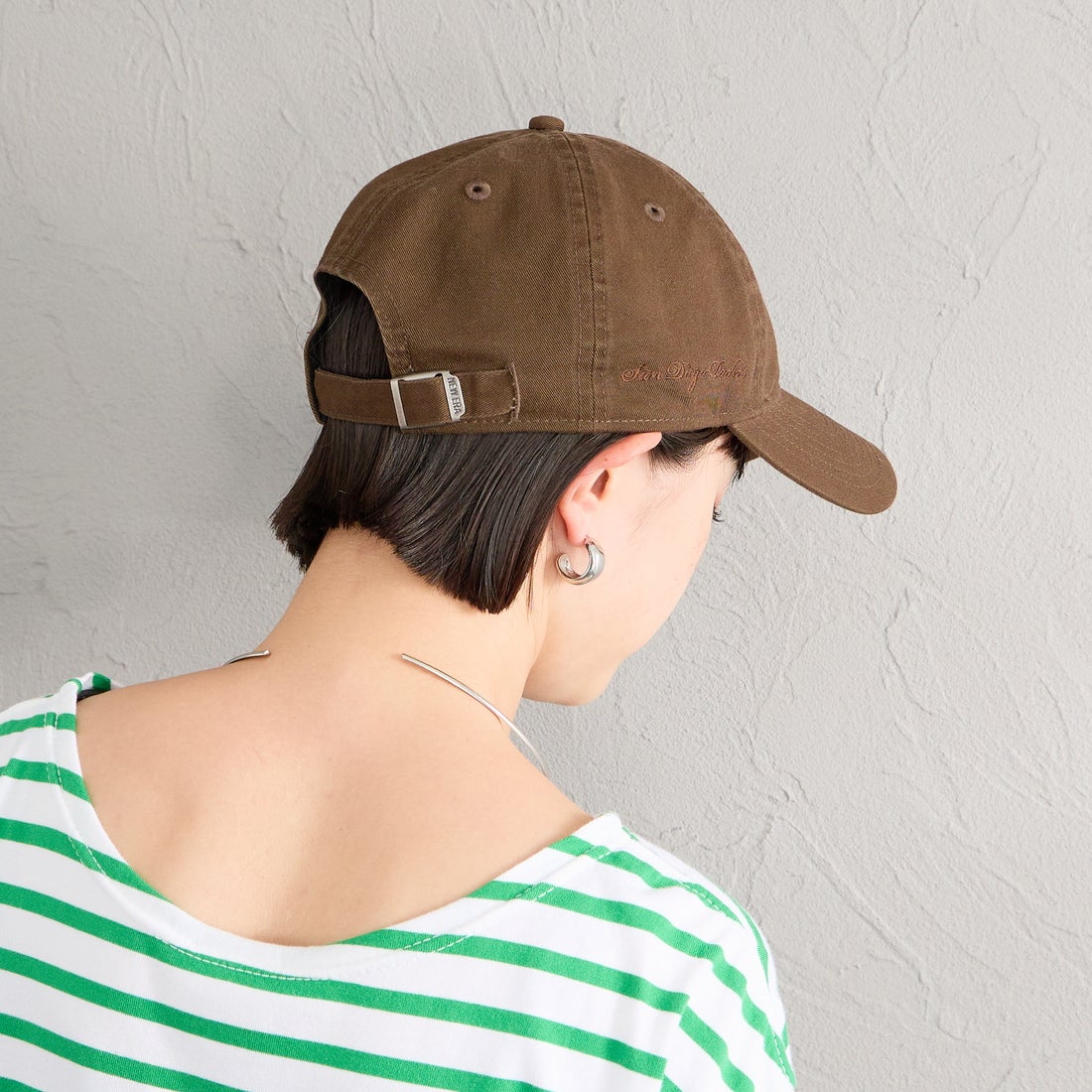 NEW ERA [ニューエラ] 別注 9TWENTY ベースボールキャップ サンディエゴ・パドレス [15398385-JF] WALNUT