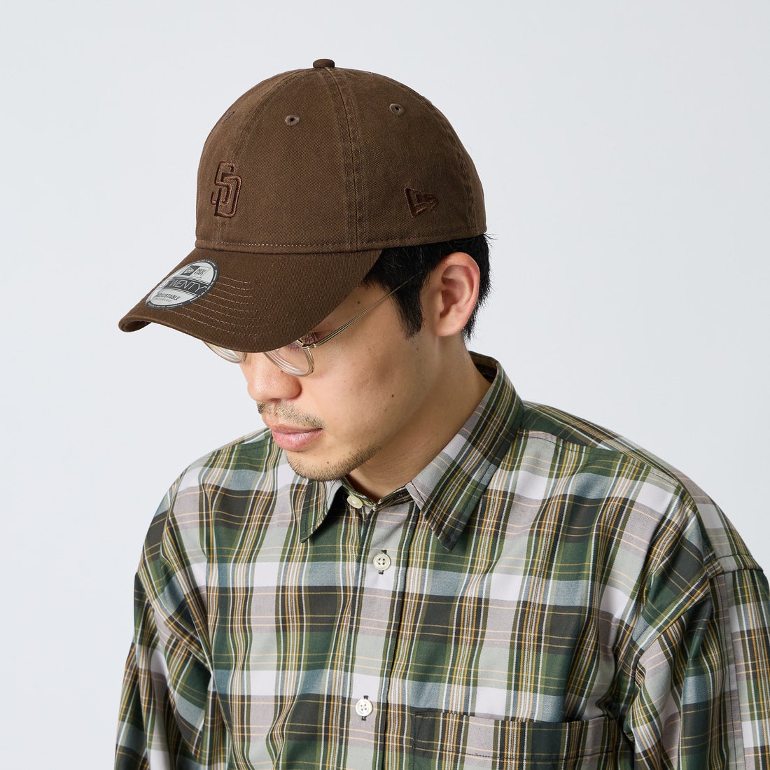 NEW ERA [ニューエラ] 別注 9TWENTY ベースボールキャップ サンディエゴ・パドレス [15398385-JF] WALNUT