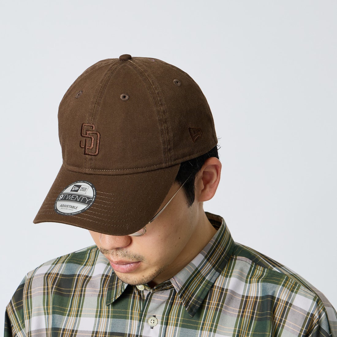 NEW ERA [ニューエラ] 別注 9TWENTY ベースボールキャップ サンディエゴ・パドレス [15398385-JF] WALNUT