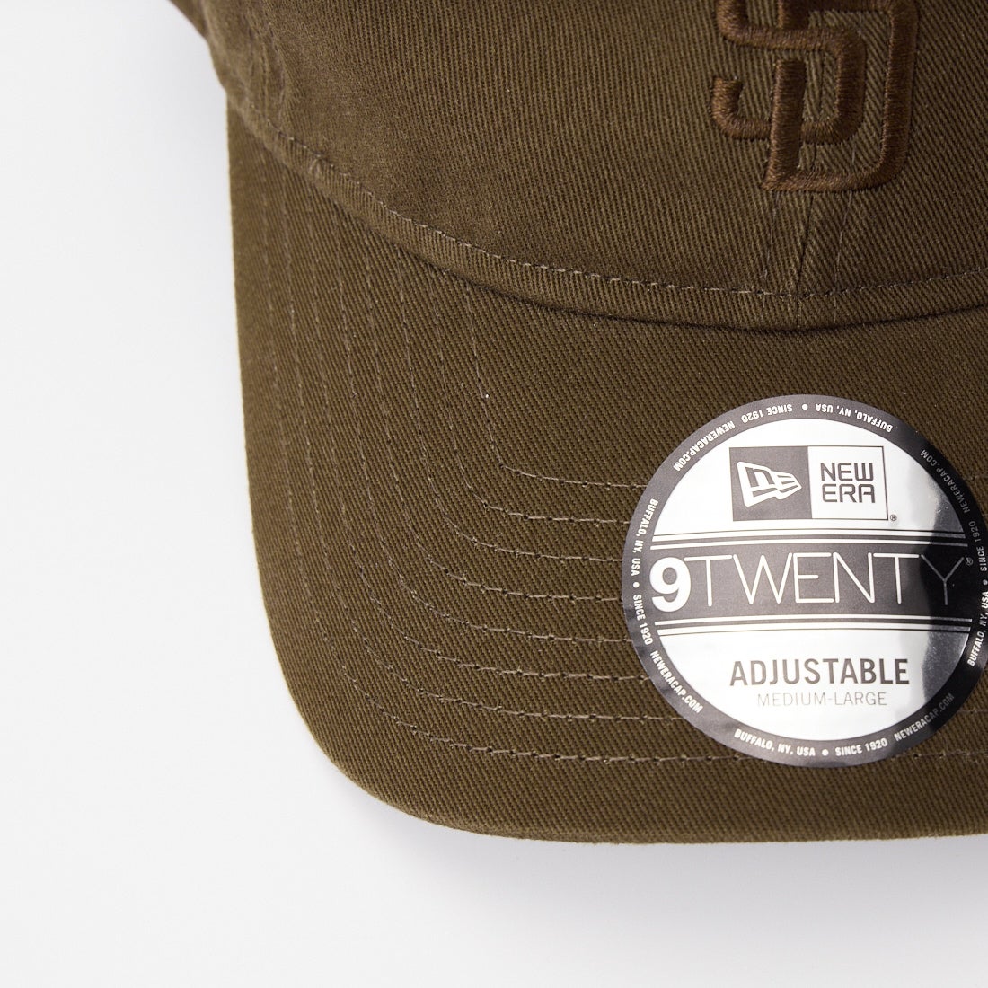 NEW ERA [ニューエラ] 別注 9TWENTY ベースボールキャップ サンディエゴ・パドレス [15398385-JF] WALNUT