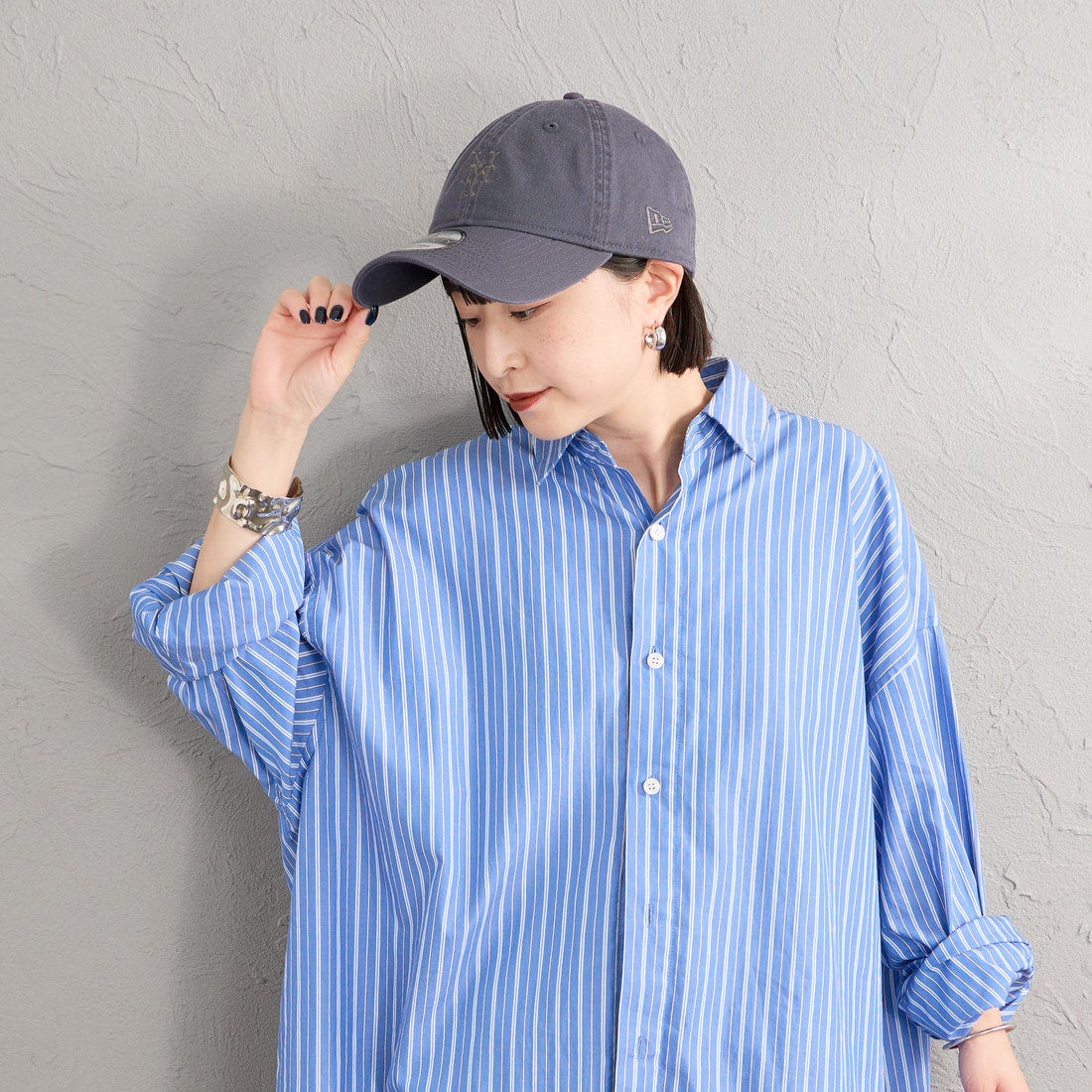 NEW ERA [ニューエラ] 別注 9TWENTY ベースボールキャップ ニューヨーク・メッツ [15398387-JF] GRAPHITE