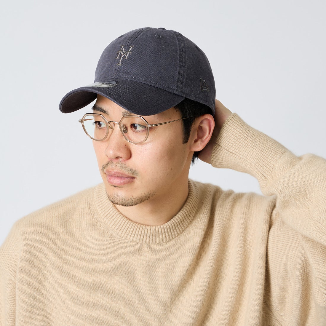 NEW ERA [ニューエラ] 別注 9TWENTY ベースボールキャップ ニューヨーク・メッツ [15398387-JF] GRAPHITE