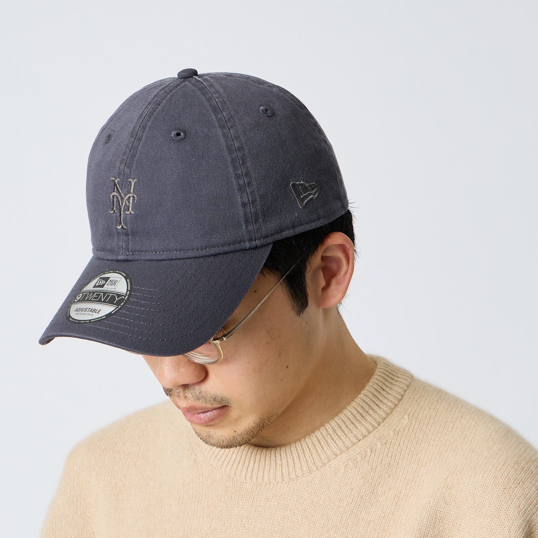 NEW ERA [ニューエラ] 別注 9TWENTY ベースボールキャップ ニューヨーク・メッツ [15398387-JF] GRAPHITE
