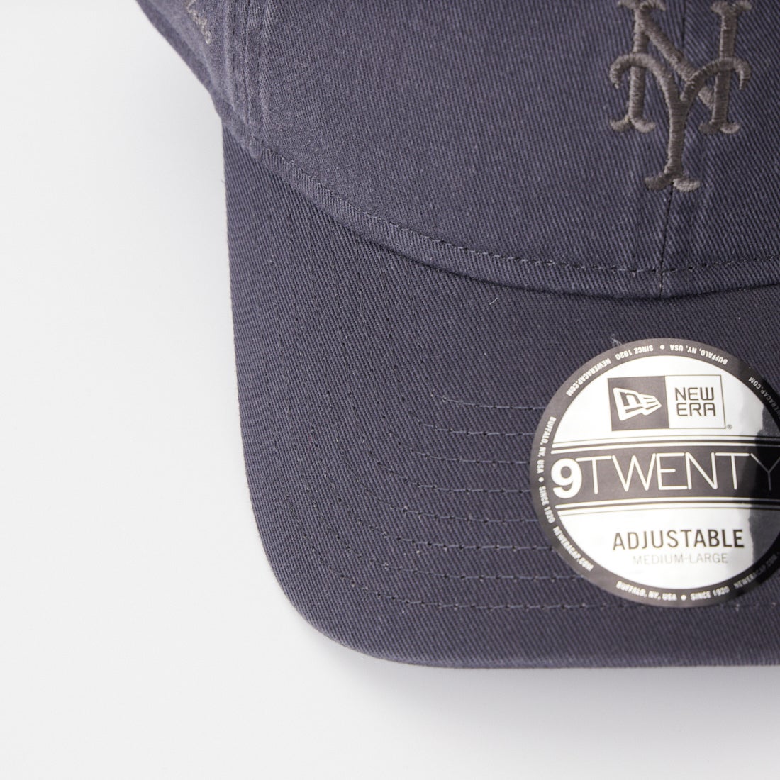 NEW ERA [ニューエラ] 別注 9TWENTY ベースボールキャップ ニューヨーク・メッツ [15398387-JF] GRAPHITE