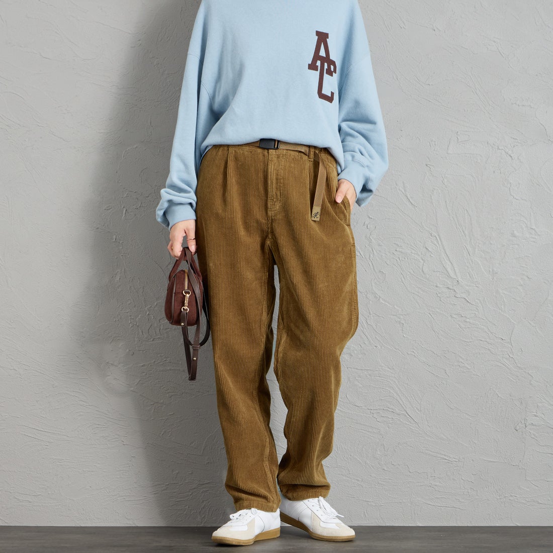 CAMEL&&モデル身長：162cm 着用サイズ：S&&
