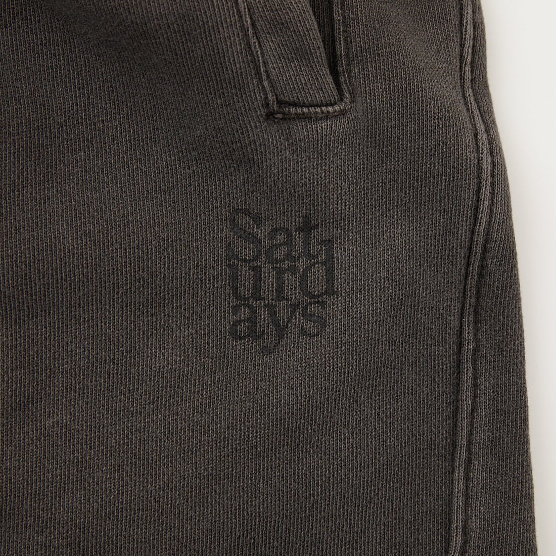 Saturdays NYC [サタデーズ ニューヨークシティ] AUSTIN ピグメントダイスウェットショートパンツ [BBS26100] FADE BLACK