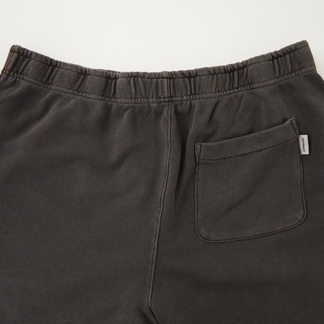 Saturdays NYC [サタデーズ ニューヨークシティ] AUSTIN ピグメントダイスウェットショートパンツ [BBS26100] FADE BLACK