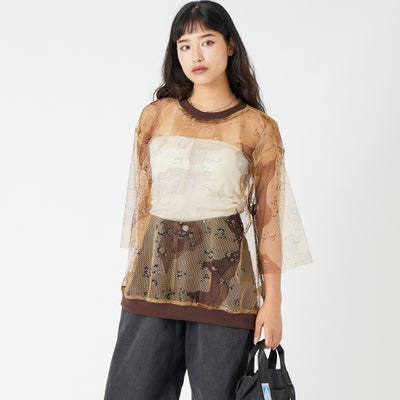 DESERT&&モデル身長：162cm 着用サイズ：ONE SIZE&&