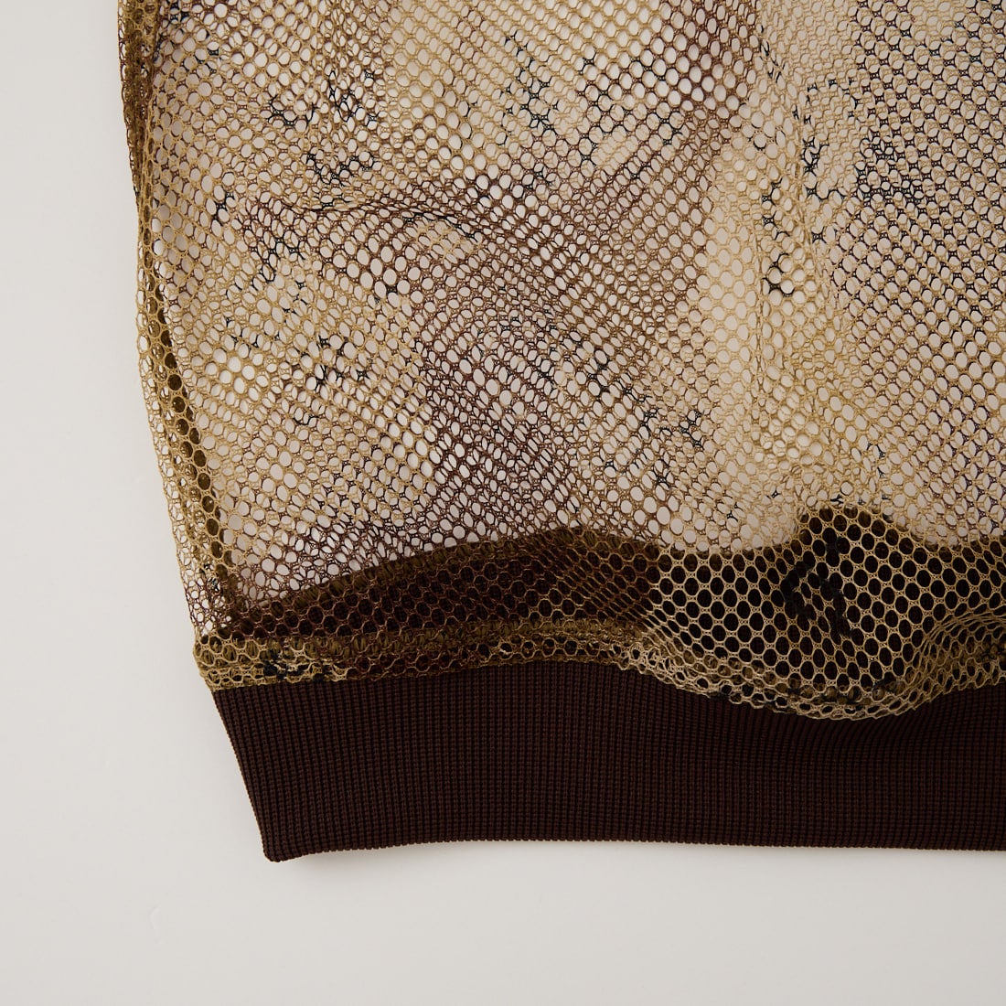 ODDMENT [オッドメント] メッシュネットTシャツ [INDIVI-NET-TEE] DESERT