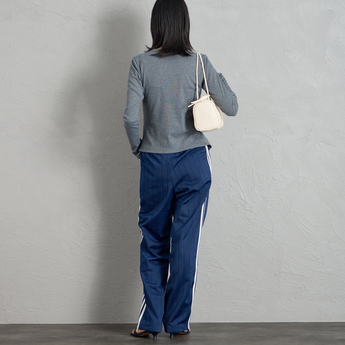 adidas Originals [アディダス オリジナルス] ファイヤーバード トラックパンツ(限定展開) [QD591-JF] KE4135 &&モデル身長：162cm 着用サイズ：S&&