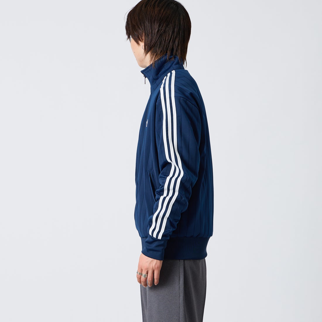 adidas Originals [アディダス オリジナルス] ファイヤーバード トラックジャケット(限定展開) [HM365-JF] KE4128 &&モデル身長：177cm 着用サイズ：L&&