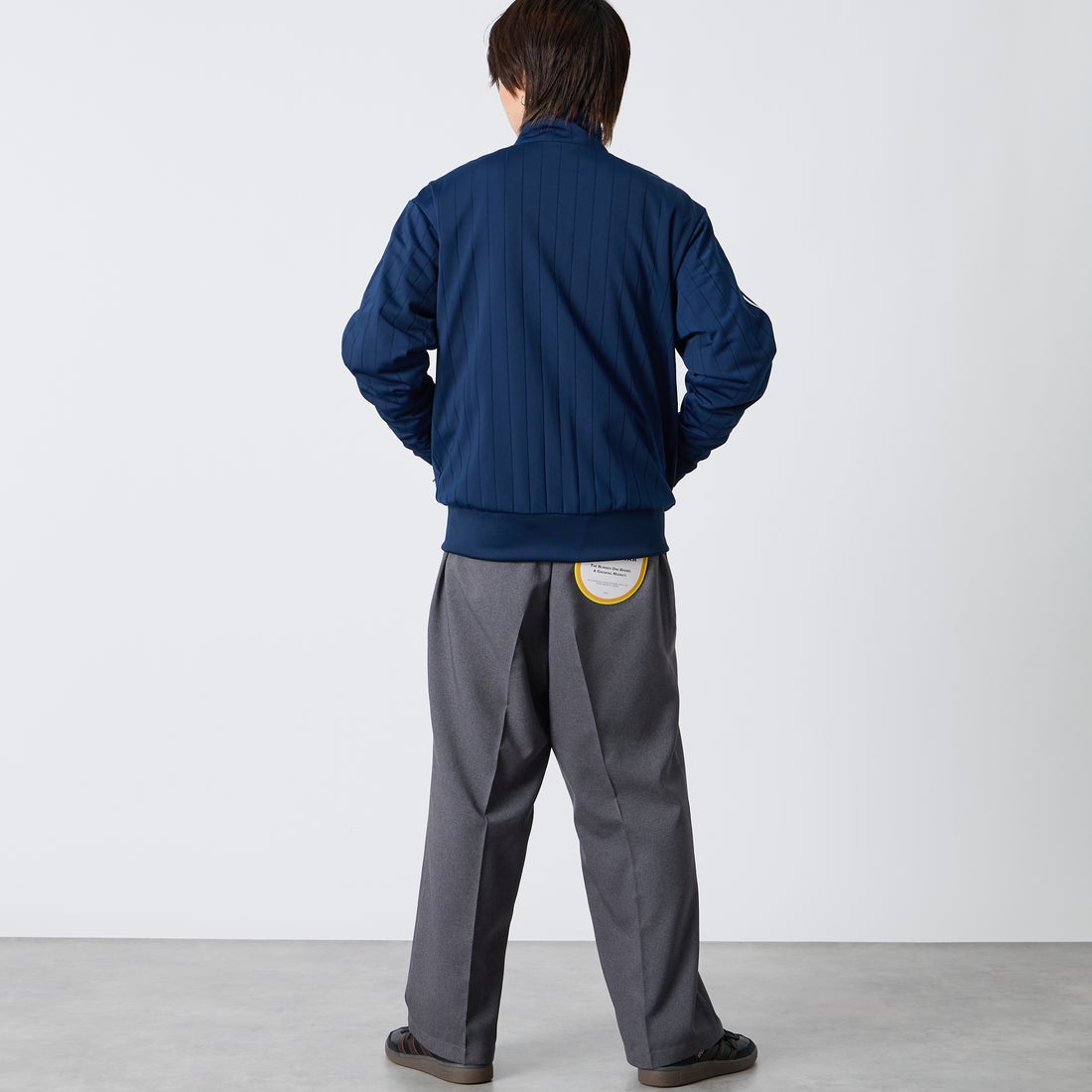 adidas Originals [アディダス オリジナルス] ファイヤーバード トラックジャケット(限定展開) [HM365-JF] KE4128 &&モデル身長：177cm 着用サイズ：L&&