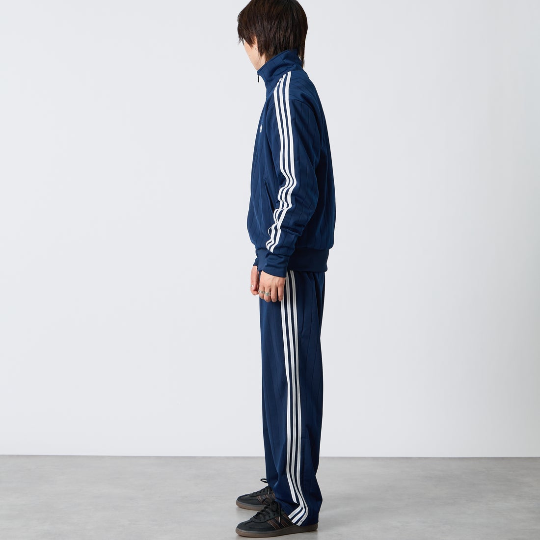 adidas Originals [アディダス オリジナルス] ファイヤーバード トラックジャケット(限定展開) [HM365-JF] KE4128 &&モデル身長：177cm 着用サイズ：L&&