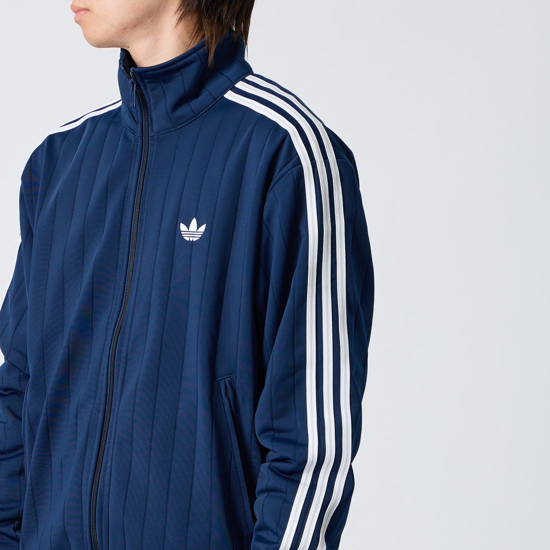adidas Originals [アディダス オリジナルス] ファイヤーバード トラックジャケット(限定展開) [HM365-JF] KE4128 &&モデル身長：177cm 着用サイズ：L&&