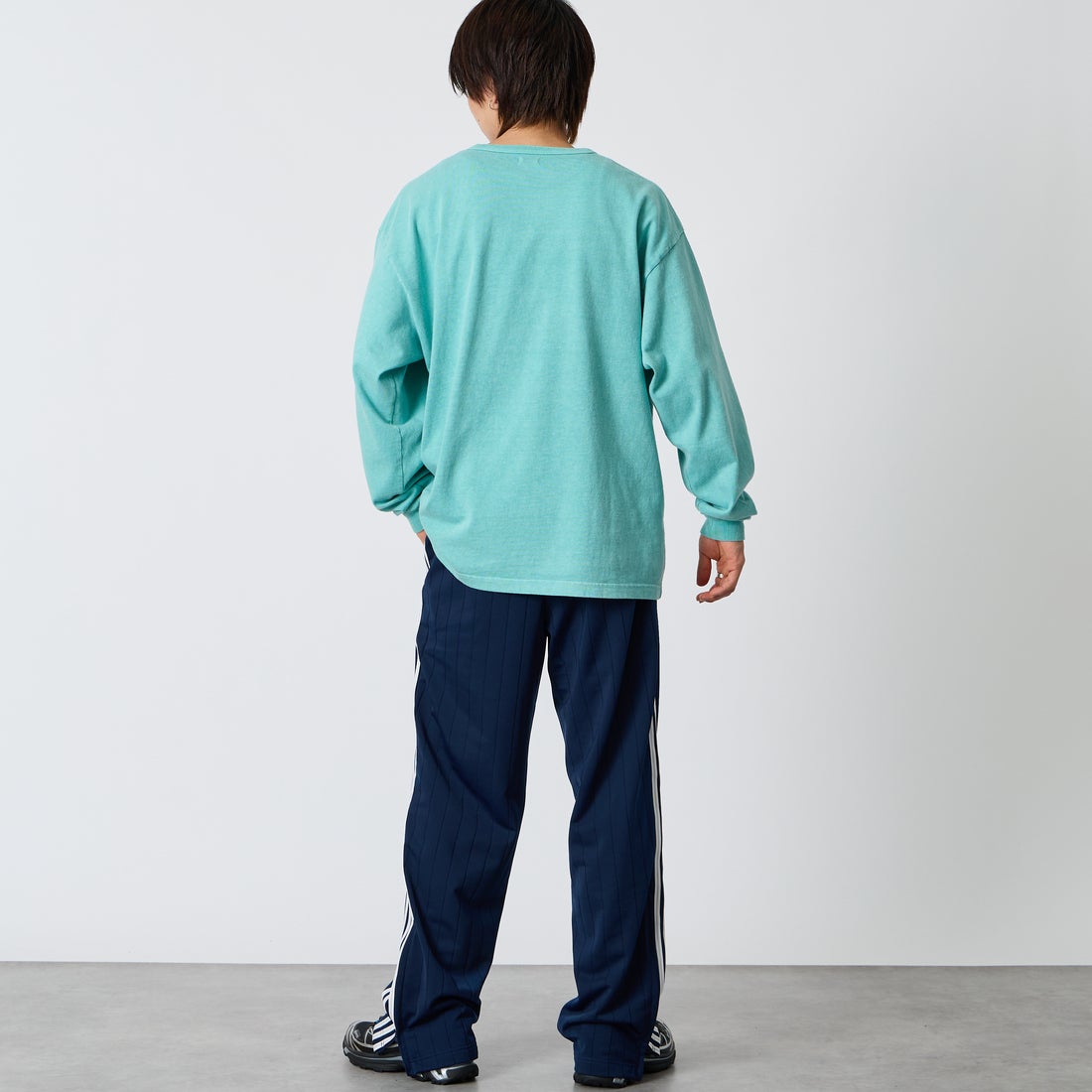 adidas Originals [アディダス オリジナルス] ファイヤーバード トラックパンツ(限定展開) [QD591-JF] KE4135 &&モデル身長：177cm 着用サイズ：L&&