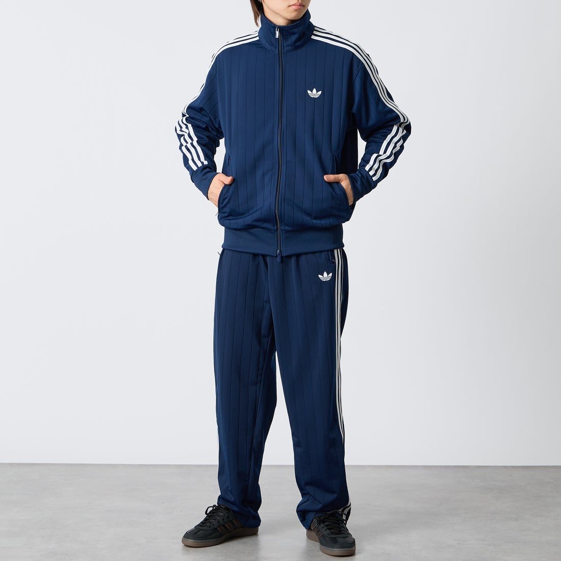 adidas Originals [アディダス オリジナルス] ファイヤーバード トラックパンツ(限定展開) [QD591-JF] KE4135 &&モデル身長：177cm 着用サイズ：L&&