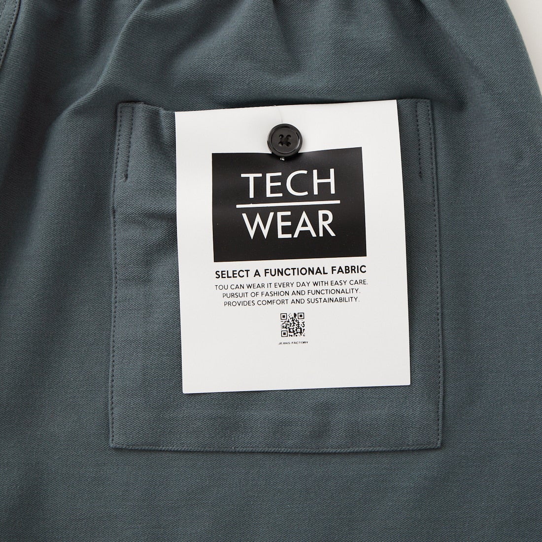 Jeans Factory Clothes [ジーンズファクトリークローズ] TECH WEAR クールリカバーショーツ [JFC-262-006] CHARCOAL