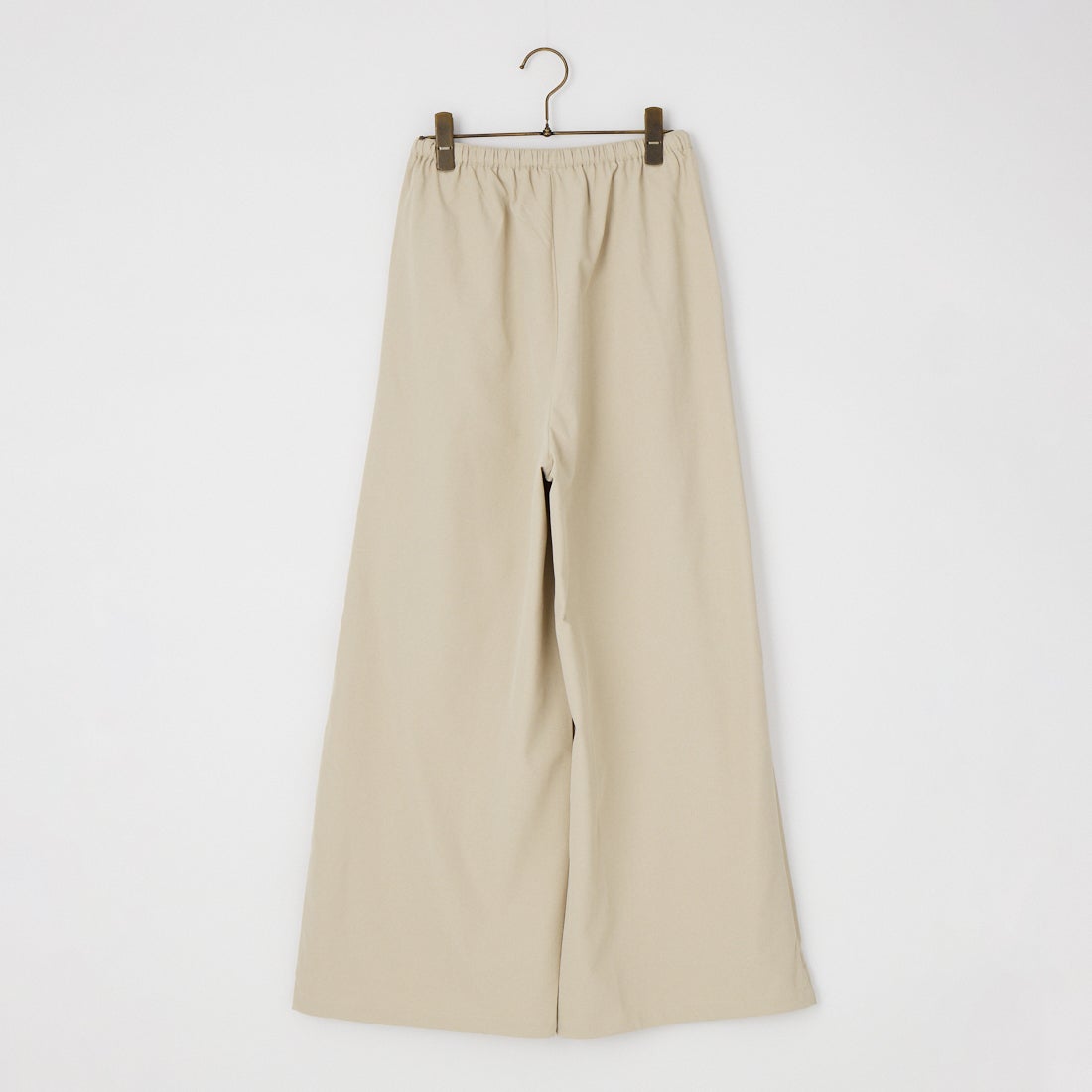USINE [ユジーヌ] 機能素材イージーワイドタックパンツ [26SSIN-07PN] BEIGE