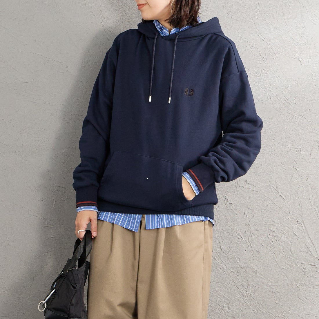 NAVY/BRAND&&モデル身長：160cm 着用サイズ：S&&