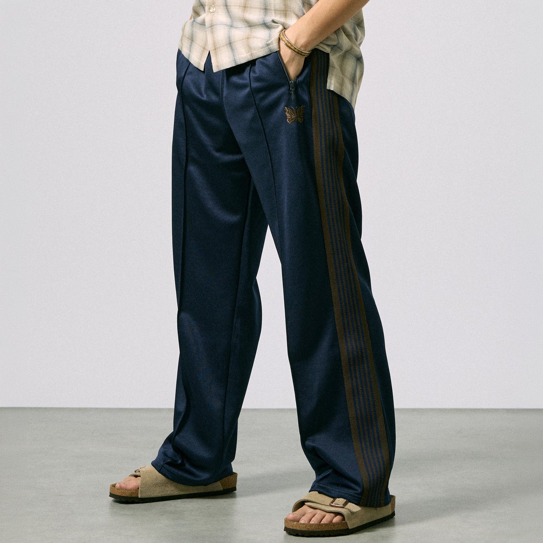 NAVY&&モデル身長：171cm 着用サイズ：L&&
