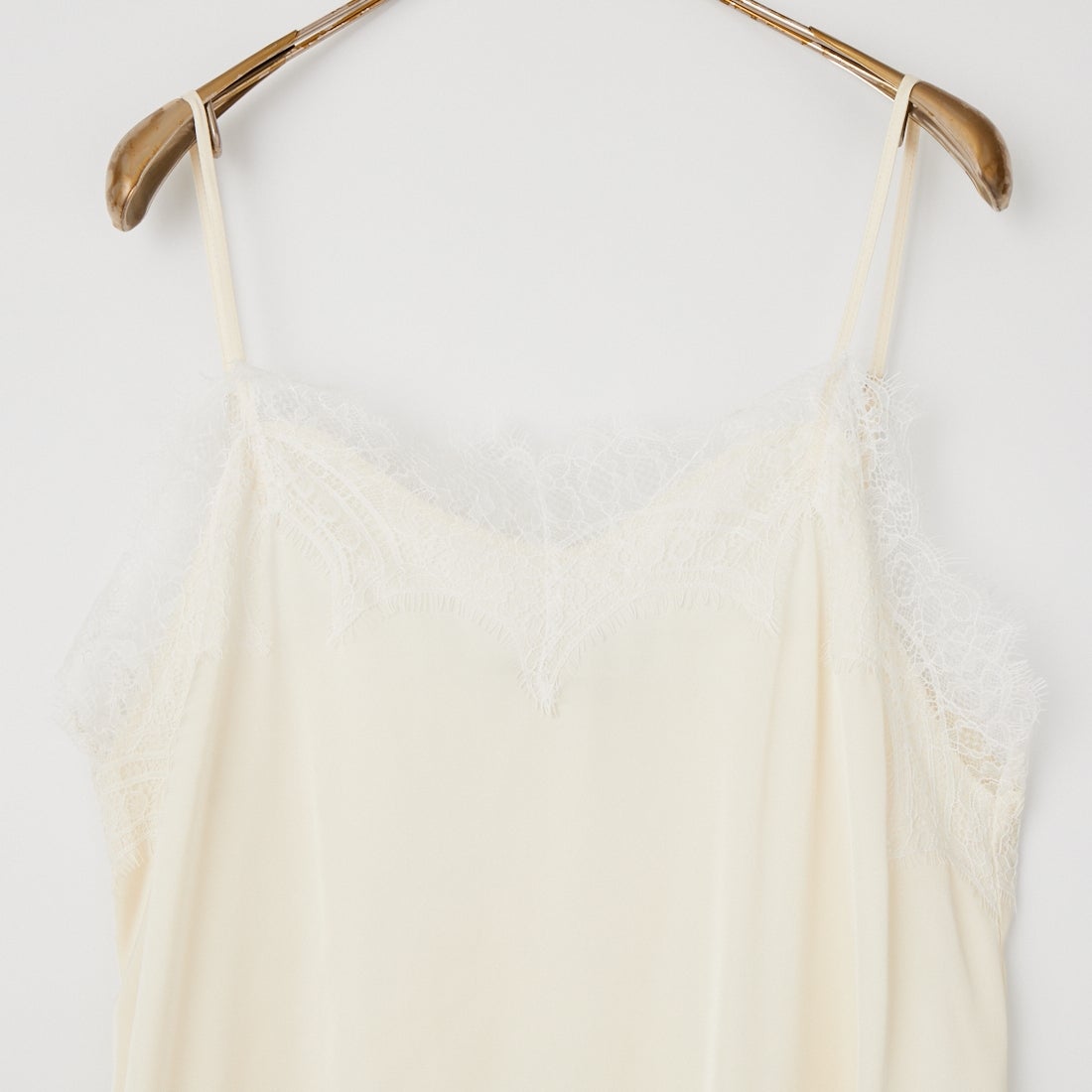 TORRAZZO DONNA [トラッゾドンナ] レースサテンキャミソールドレス [6267-401] 06 O.WHITE