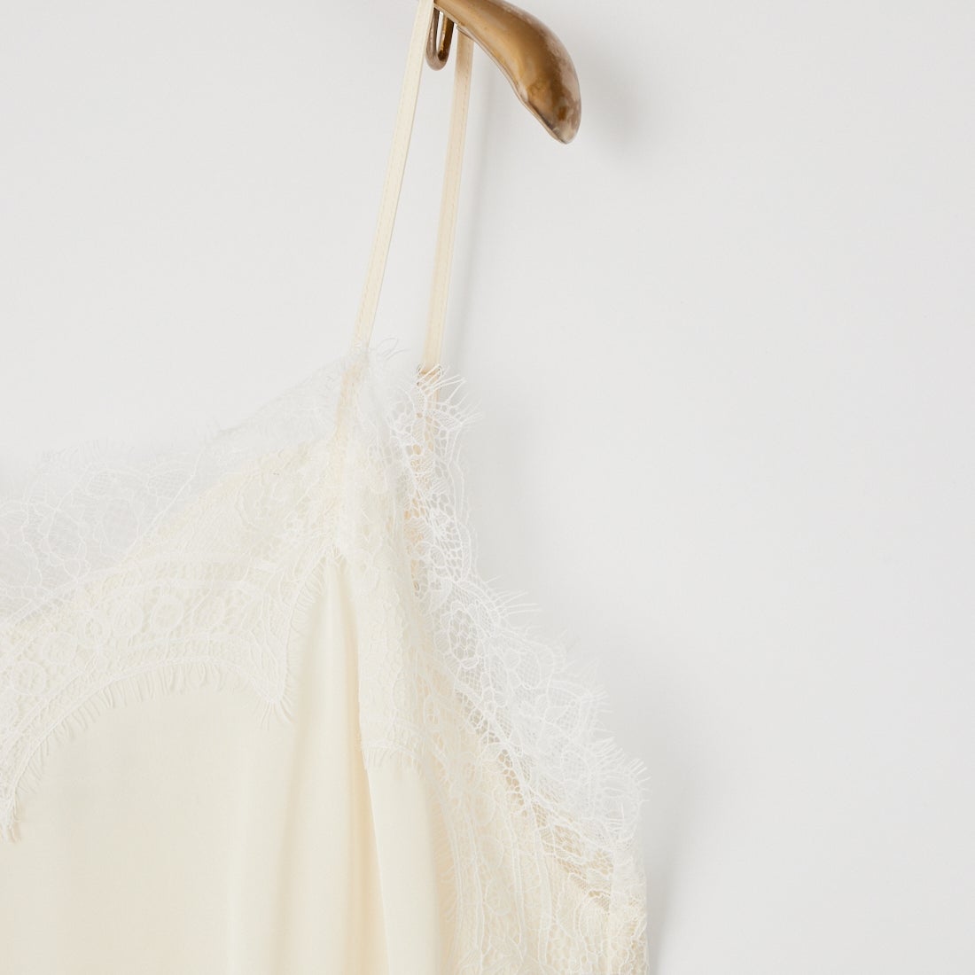 TORRAZZO DONNA [トラッゾドンナ] レースサテンキャミソールドレス [6267-401] 06 O.WHITE