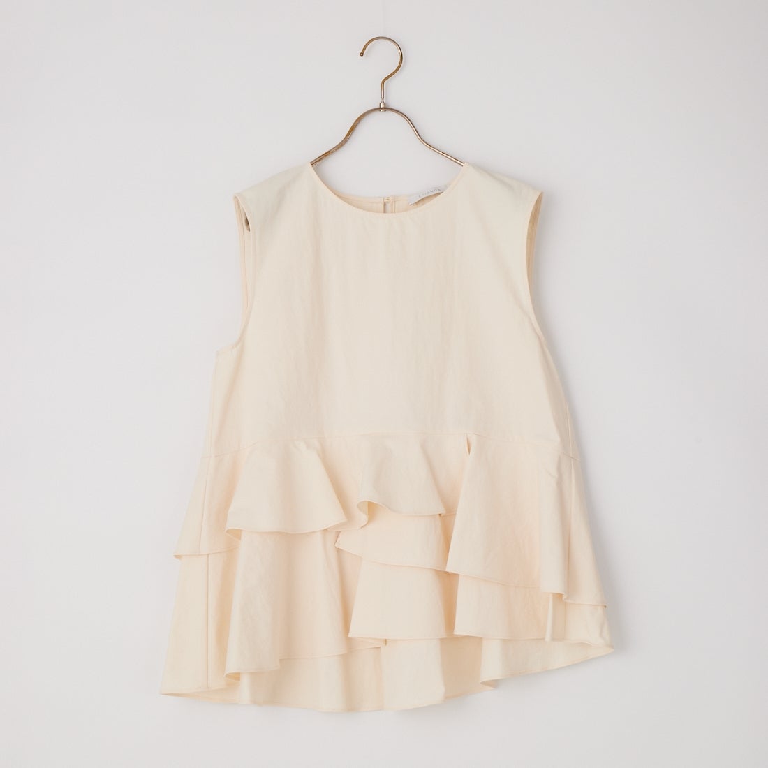CHIGNON [シニヨン] ソフトタフタペプラムブラウス [1863-603KK] IVORY