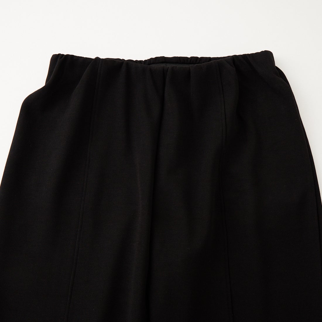 CHIGNON [シニヨン] ソフトリブフレアパンツ [3861-069-2GL] BLACK