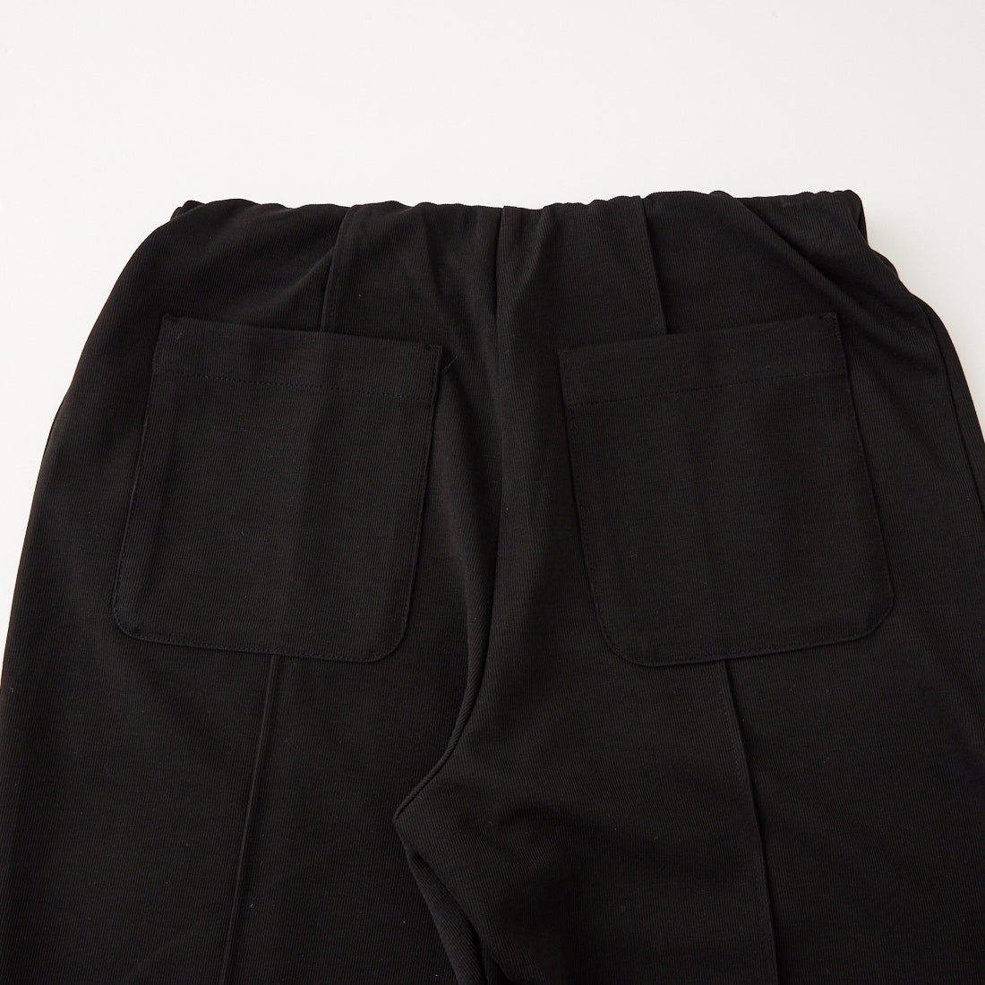 CHIGNON [シニヨン] ソフトリブフレアパンツ [3861-069-2GL] BLACK