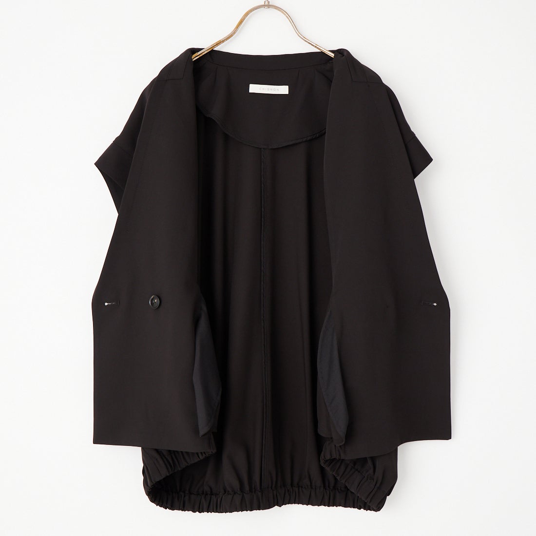 CHIGNON [シニヨン] オーバーフォルムダブルジレ [4263-623MK] BLACK