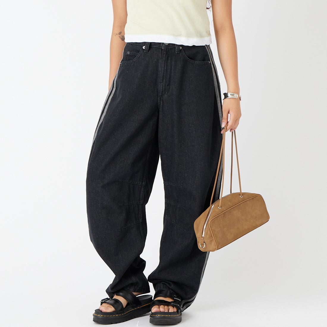 adidas Originals [アディダス オリジナルス] ハイライズバレルレッグ
