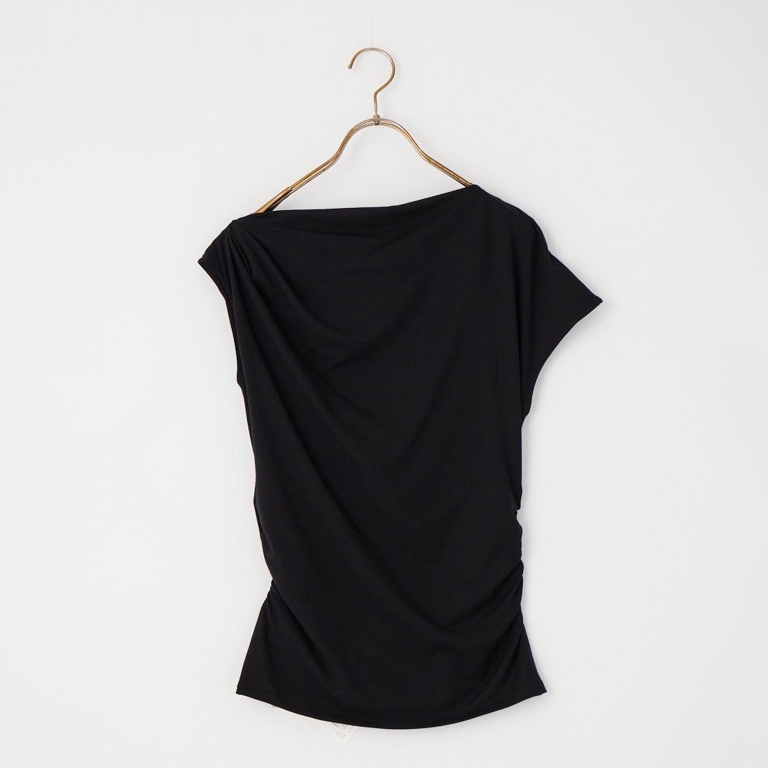 emmi [エミ] ワンショルドレープカットソー [13WCT262064] BLK