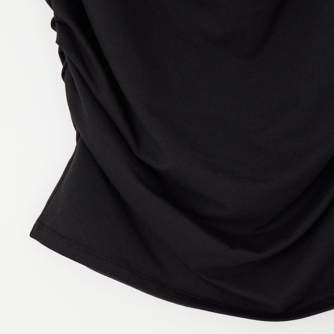 emmi [エミ] ワンショルドレープカットソー [13WCT262064] BLK