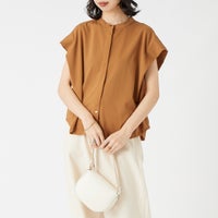 ｷｬﾒﾙﾍﾞｰｼﾞｭ&&モデル身長：162cm 着用サイズ：F&&