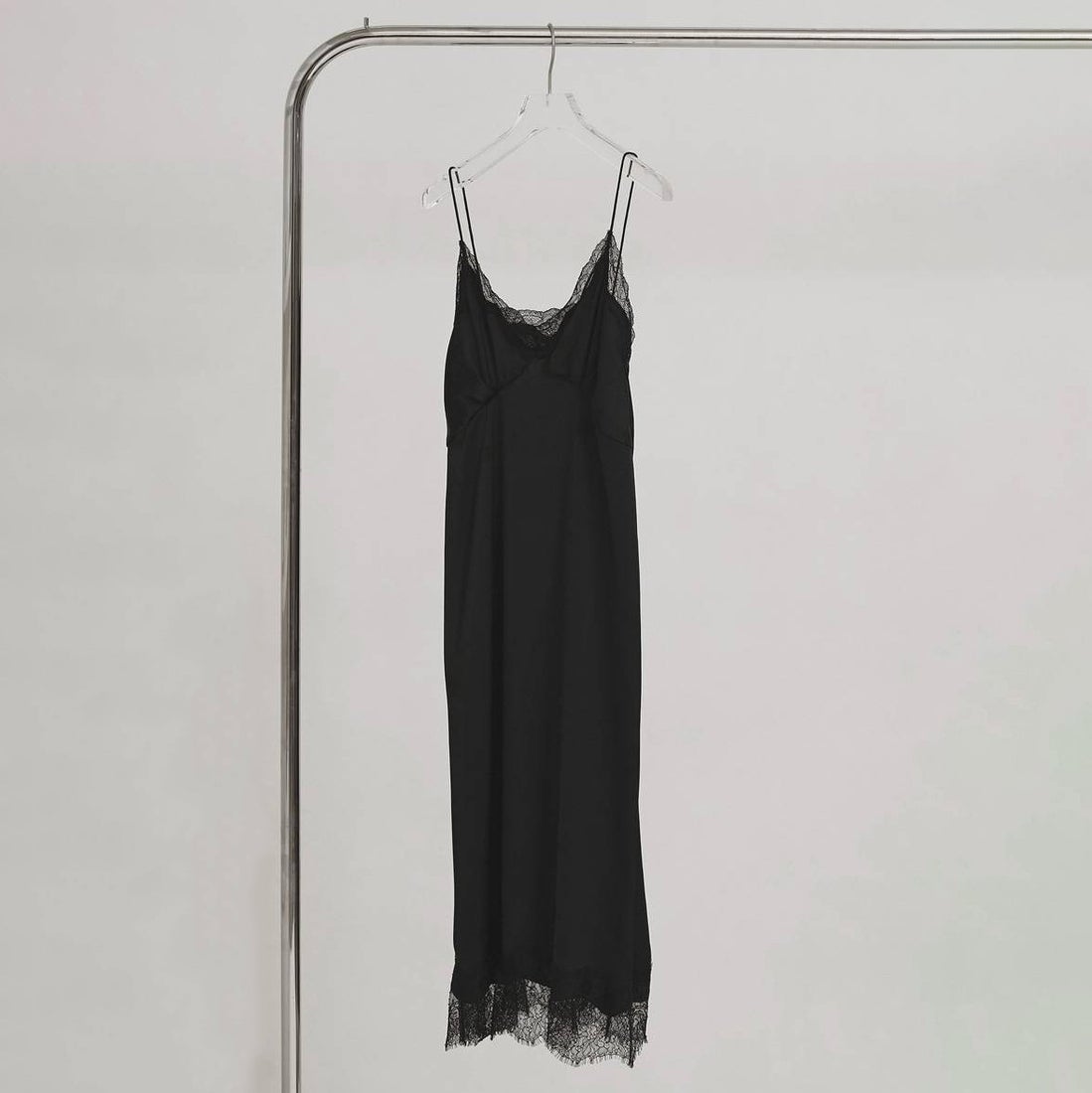 TODAYFUL [トゥデイフル] サテンレースドレス [12610317] BLK