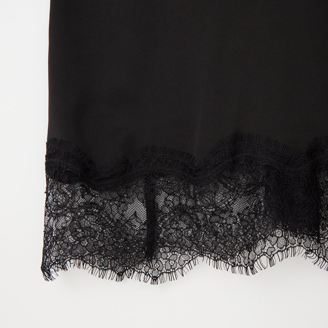 TODAYFUL [トゥデイフル] サテンレースドレス [12610317] BLK