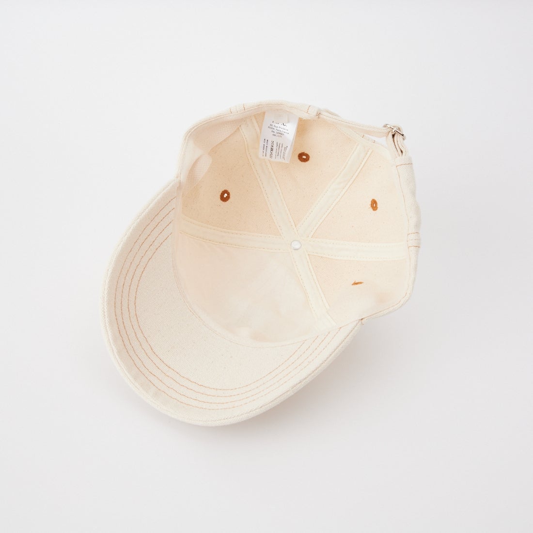 A.P.C. [アー・ペー・セー] Charlie キャスケット [CASQUETTE-CHARLIE] 77 ECRU